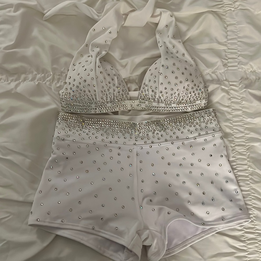 2 piece dance audition outfit